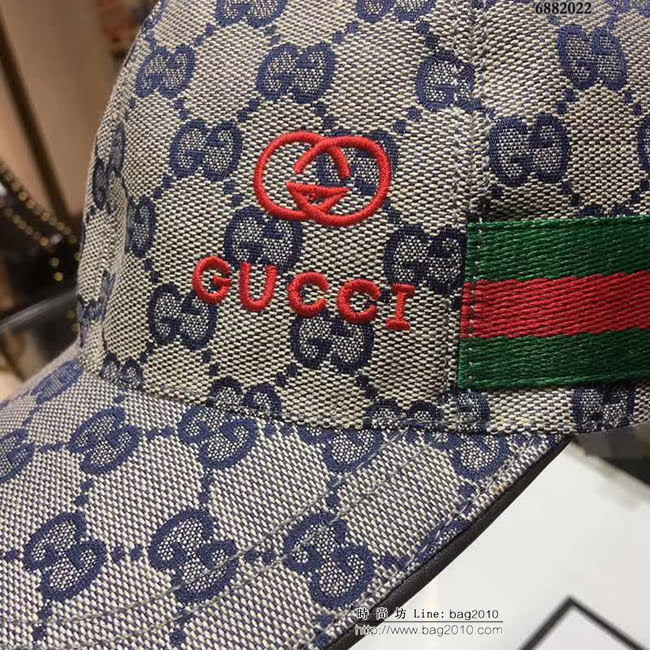 GUCCI古馳 最新款 時尚百搭鴨舌帽 四季可用 6882022 LLWJ8040